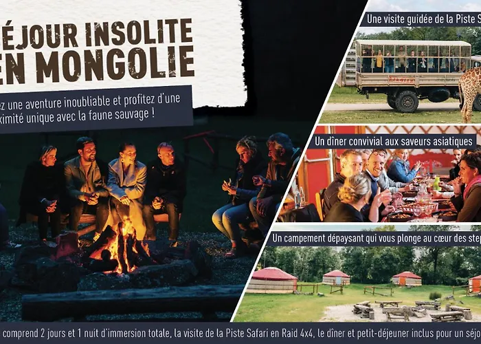 豪华帐篷 Sejour Insolite Safari Parc - Planete Sauvage *